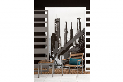 Столик деревянный журнальный Giardino Di Legno Berbeda сталь, тик Фото 4