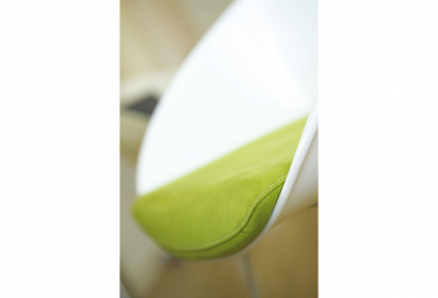 Кресло пластиковое на полозьях PEDRALI Gliss сталь, технополимер белый Фото 11