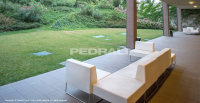 Пуф модульный PEDRALI Host Lounge сталь, полиэтилен белый Фото 5