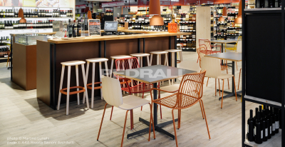 Кресло металлическое PEDRALI Nolita сталь терракотовый Фото 28