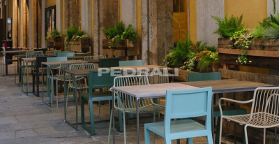 Кресло металлическое PEDRALI Nolita сталь серый Фото 11