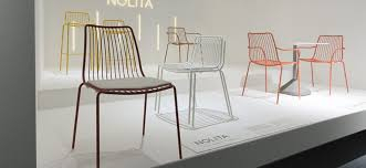 Кресло металлическое PEDRALI Nolita сталь желтый Фото 17
