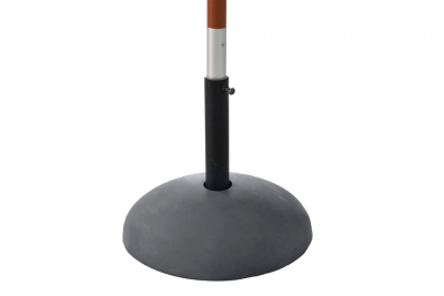 База для зонта утяжелительная 4SIS Джулия металл, камень черный Фото 1