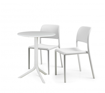 Комплект пластиковой мебели Nardi Step Riva Bistrot пластик белый Фото 1