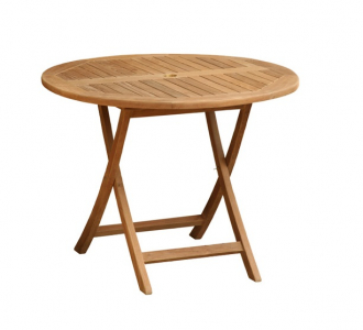 Складной деревянный обеденный стол 4SIS Асти тик натуральный Фото 1