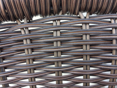 Комплект плетеной мебели Afina Николь-2В искусственный ротанг, сталь орех Фото 2