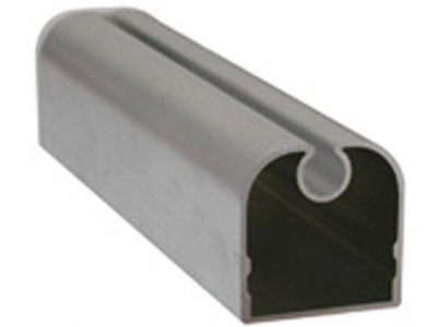 Шезлонг-лежак металлический Magnani 501 алюминий, жаккард серый-белый Фото 2