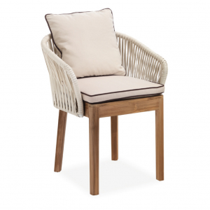Подушка для спинки кресла RosaDesign Dakota ткань бежевый, коричневый Фото 2