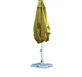 Зонт профессиональный UMBRELLA HOUSE Mega Telescopic алюминий/олефин желтый Фото 8