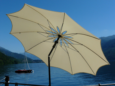 Зонт садовый с поворотной рамой Maffei Bea сталь, полиэстер Фото 3