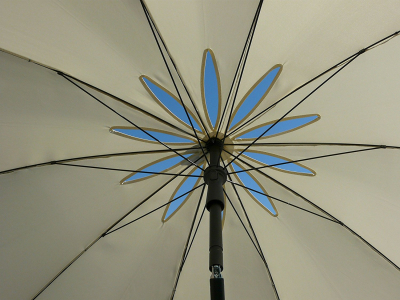 Зонт садовый с поворотной рамой Maffei Bea сталь, полиэстер Фото 4
