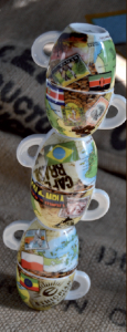 Кофейные пары для капучино Ancap Edex фарфор деколь Mondo Caffe Фото 3