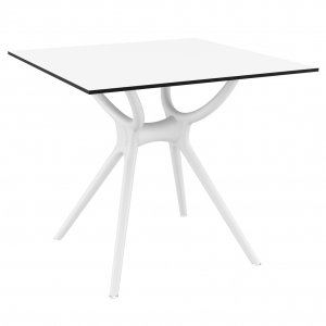 Столешница квадратная Siesta Contract Air Table компакт-ламинат HPL белый Фото 4