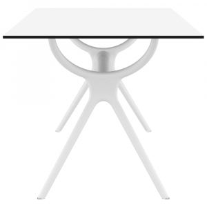 Стол пластиковый Siesta Contract Air Table 140 пластик, ламинат HPL белый Фото 14