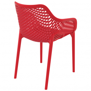 Кресло пластиковое Siesta Contract Air XL стеклопластик красный Фото 6