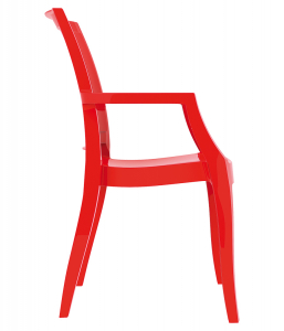Кресло пластиковое Siesta Contract Arthur технополимер PA6 нейлон красный Фото 10