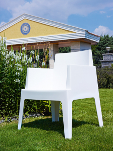 Кресло пластиковое Siesta Contract Box полипропилен белый Фото 5