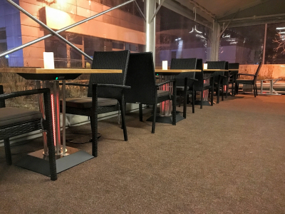 Подстолье-обогреватель Heating Table Resto нержавеющая сталь Фото 24