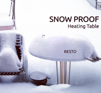 Подстолье-обогреватель Heating Table Resto нержавеющая сталь Фото 32