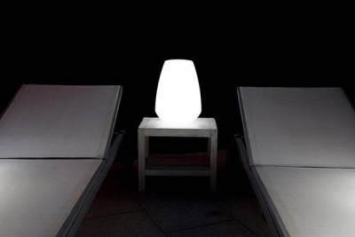 Светильник настольный LED Lantern полиэтилен белый Фото 7