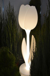 Светильник пластиковый Myyour Tulip XL OUT полиэтилен белый прозрачный Фото 12