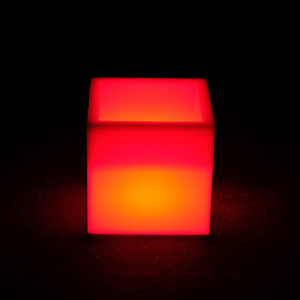 Кашпо пластиковое светящееся LED Piazza полиэтилен белый Фото 15