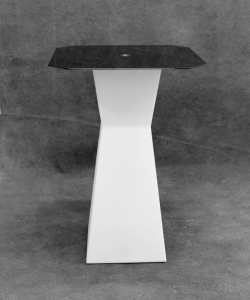 Стол пластиковый коктейльный светящийся LED Prismo полиэтилен белый Фото 17