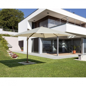 Зонт садовый 3х3 м Garden Relax Dallas алюминий, полиэстер слоновая кость Фото 6
