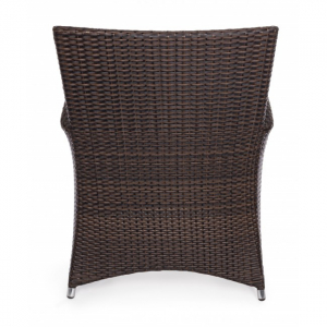 Кресло плетеное с подушками Garden Relax Antalys алюминий, акриловая нить шоколадный Фото 3