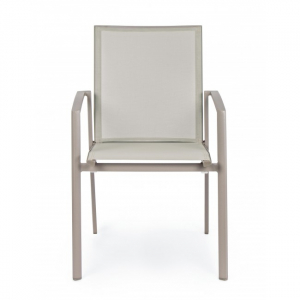 Кресло металлическое текстиленовое Garden Relax Cruise алюминий, текстилен тортора Фото 2