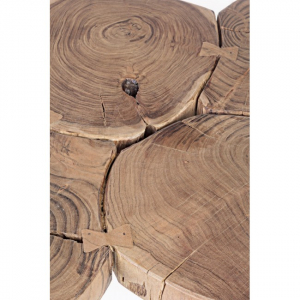 Столик деревянный журнальный Garden Relax ORBITAL металл/дерево Ситтим Фото 6
