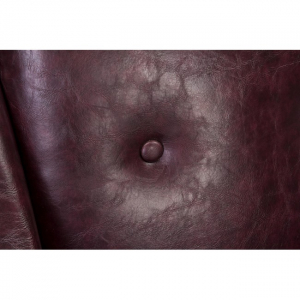 Кресло винтажное Garden Relax Magnum металл/искусственная кожа бордо Фото 6