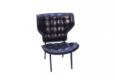 Кресло деревянное мягкое Rest.M.F Mamont Armchair фанера, массив(бук), иск.кожа, ткань коричневый Фото 5