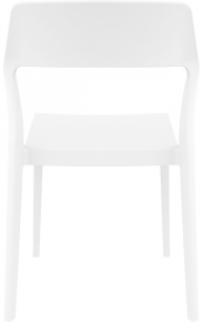 Стул пластиковый Siesta Contract Snow стеклопластик белый Фото 8