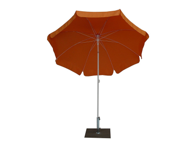 Зонт садовый с поворотной рамой Maffei Borgo сталь, полиэстер оранжевый Фото 4