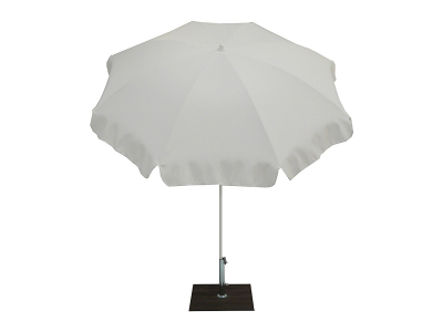 Зонт садовый с поворотной рамой Maffei Borgo сталь, полиэстер белый Фото 2