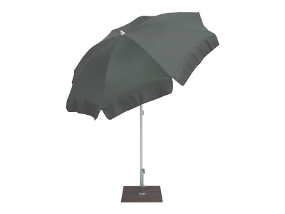 Зонт садовый с поворотной рамой Maffei Borgo сталь, полиэстер серый Фото 4