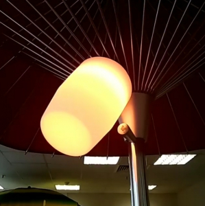Светильник настольный или для зонта LED Garda полиэтилен белый Фото 1