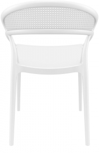 Кресло пластиковое Siesta Contract Sunset стеклопластик белый Фото 8