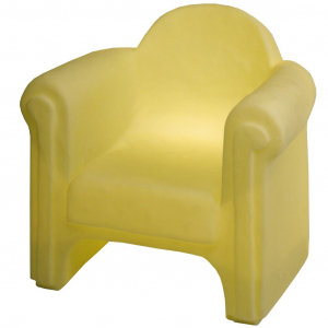 Кресло пластиковое светящееся SLIDE Easy Chair Lighting полиэтилен белый Фото 9