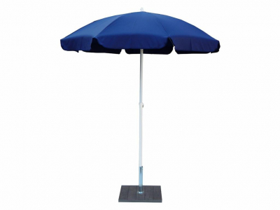 Зонт садовый с поворотной рамой Maffei Novara сталь, полиэстер синий Фото 5