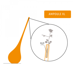 Ваза пластиковая светящаяся Myyour Ampoule XL RGBW IN/OUT полиэтилен белый прозрачный Фото 4