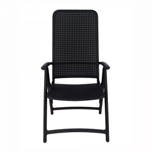 Кресло пластиковое складное Nardi Darsena стеклопластик антрацит Фото 6
