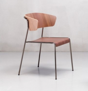Кресло деревянное Scab Design Lisa Wood сталь, бук черный, орех Фото 5