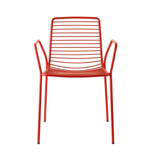 Кресло металлическое Scab Design Summer сталь красный Фото 3