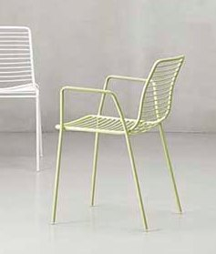 Кресло металлическое Scab Design Summer сталь ивовый зеленый Фото 6