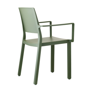 Кресло пластиковое Scab Design Kate стеклопластик зеленый Фото 3
