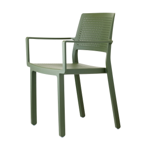 Кресло пластиковое Scab Design Emi стеклопластик зеленый Фото 3