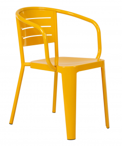 Кресло металлическое DELTA Como сталь Фото 1