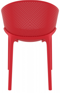 Кресло пластиковое Siesta Contract Sky стеклопластик, полипропилен красный Фото 8